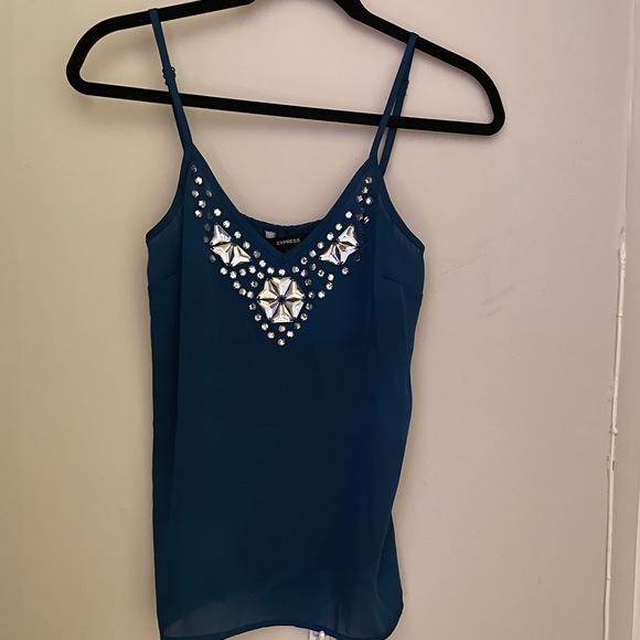 Express Tops - Blue Express cami.